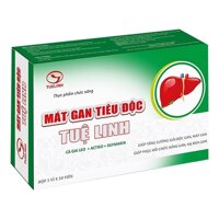 Mát Gan Tiêu Độc Tuệ Linh | Hộp 3 vỉ x 10 viên