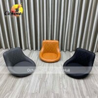 Mặt Ghế Quầy Bar, mặt ghế Trang điểm xoay Mẫu Nỉ Da Hiện Đại (Không Chân)