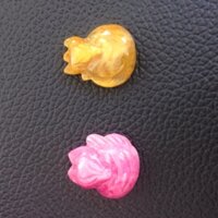 Mặt hồ ly đá nhân tạo