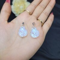 Mặt hồ ly Moon VIP ôm dây xâu kim tiê'n móc Ag - Phong Thủy TUDO