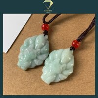 Mặt Hồ Ly Ngọc Cẩm Thach Chuẩn A - Mặt Dây Chuyền