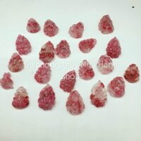 Mặt hồ ly tường vi hoa bay siêu vip đẹp mịn hàng kiểm định kèm hộp dât dù