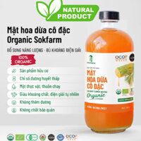 Mật Hoa Dừa Cô Đặc hữu cơ Sokfarm Hàng Việt Nam xuất khẩu, thuần chay, cân bằng đường huyết