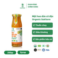 Mật hoa dừa cô đặc organic Sokfarm