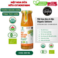 Mật hoa dừa cô đặc Sokfarm - Ổn Định Đường Huyết, Tăng Đề Kháng, Cân Bằng Điện Giải, dùng được người ăn kiêng, chay