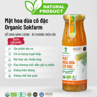 Mật Hoa Dừa Cô Đặc Sokfarm Hàng Việt Nam xuất khẩu, chuẩn Organic, ăn kiêng, thuần chay, cân bằng đường huyết