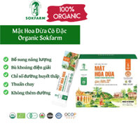 Mật Hoa Dừa Cô Đặc Sokfarm, thuần chay, cung cấp năng lượng bền bỉ, tăng đề kháng, cân bằng đường