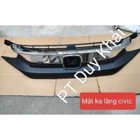 Mặt ka lăng mạ crom honda civicgen10 2018_2020, hàng mới liên doanh, phụ kiện ô tô