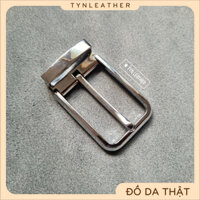 Mặt khóa thắt lưng nam kim loại không gỉ, bản 3.5cm