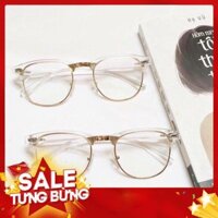 MẮT KÍNH AHRB TRONG NỬA GỌNG GIẢ CẬN CỰC XINH AH142