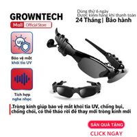 Mắt kính Bluetooth Sport GrownTech V4.1 đa năng tiện lợi kết nối điện thoại tiện lợi chống tia UV