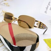 Mắt Kính Burberry Unisex Màu Nâu Beo Cao Cấp 2218 Kèm Hộp Hãng