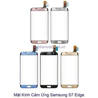 Mặt kính cảm ứng ép kính ss S7 edge ZIN