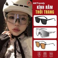 Mắt kính đi đêm kính mát thời trang MKTRENDY kính râm đi đường chống bụi chống tia UV nam nữ phong cách