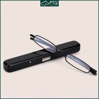 Mắt Kính Đọc Sách Gọng Kim Loại Siêu Nhẹ HD PTQ Dành Cho Nam Nữ
