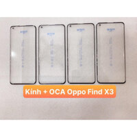 Mặt kính Ép kính Oppo Find X3 có keo
