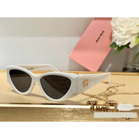 Mắt Kính Hiệu Thời Trang Oval Mèo Xếch Cá Tính Miu Đáng Yêu