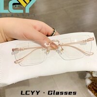 Mắt Kính Không Gọng Chống Ánh Sáng Xanh Không Viền Mới 01091