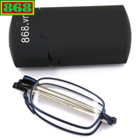 Mắt kính lão gọng xếp màu xanh dương (868) từ 1 độ đến 4 độ, mắt kính gập,mắt kính rút,mắt kính gấp