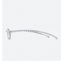 Mắt Kính Mát Nữ Gọng Kính Mắt Kim Loại Đính Đá Trái Tim Hot Trend Tròng Kính Chống Ánh Sáng Xanh-225