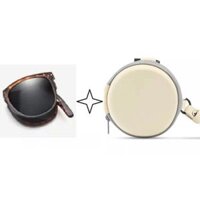 Mắt kính mát thời trang gấp gọn tiện lợi chống tia UV dành cho nam và nữ - Ink shell box