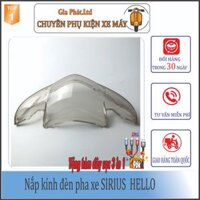 Mặt kính Meca đèn pha xe máy Sirius Hello - {Tặng kèm cáp sạc ĐT} - V8919