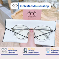 Mắt Kính Mèo Siêu Đẹp Chất Liệu Gọng Kim Loại Cao Cấp Thời Trang Cho Nữ Mousesshop Mã 11930