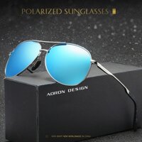 Mắt kính nam tròng phân cực polarized chống chói gọng hợp kim khớp bản lề lò xo êm nhẹ - MK1916