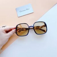 Mắt kính nữ  DIOR Brown Square Ladies Sunglasses DIORNUANCE 0PJP/70 56