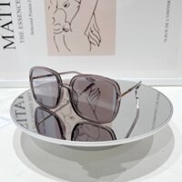 Mắt Kính Nữ Hiệu Di0r Màu Ghi Khói  Đi Ngày Đêm Gọng Vuông Sang Trọng Sành Điệu