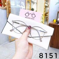 Mắt kính oval nhựa dẻo 8151_Gọng kính_Kính mắt nam nữ