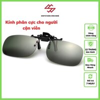 Mắt kính phân cực dạng kẹp ( Kính râm cho người cận, viễn )
