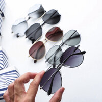 Mắt Kính Phân Cực râm mát nam LACOSTE Phong cách phi công nhôm magiê xuất xịn chính hãng chống UV 400 FullBox Cao Cấp