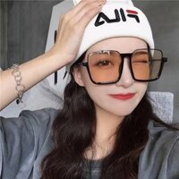 Mắt kính râm mát nữ chữ V gọng kính vuông màu sắc thời trang đẹp cá tính, đi biển, chụp ảnh kỷ yếu iLita hottrend
