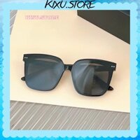 Mắt Kính Râm Nam Nữ Thời Trang Locel Màu Đen, Du Lịch, Chống UV 400, Chống Bụi Bảo Vệ Mắt Kixu.Glasses + Tặng Hộp