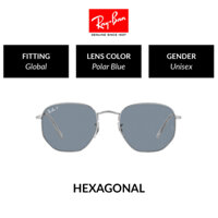 Mắt kính RAY-BAN HEXAGONAL Polarized - RB3548N 003/02 Size 54 - Kính mát