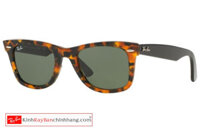 Mắt Kính Rayban Original Wayfarer Fleck S-RAY 2140F-1157