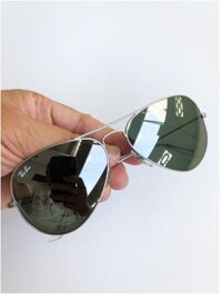 Mắt kính Rayban RB 3025 Aviator Pilot Mirror 58-14-135 - Made in Italy