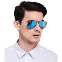 Mắt kính RayBan tráng gương xanh biển