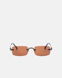 Mắt Kính Slim Square classic Gọng kim loại