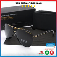 Mắt kính thời trang nam cao cấp PORSCHE gọng kim loại, chống tia UV (tặng kèm hộp đựng kính full box)