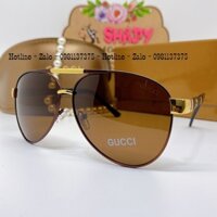 Mắt Kính Thời Trang Nam - Kính Gucci Nam Màu Nâu Cao Cấp Gọng GC 7006 Full Box