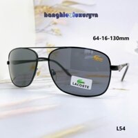Mắt Kính Thời Trang Nam - Kính Lacoste Nam Vuông Màu Đen Cao Cấp L54