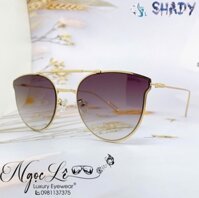 Mắt Kính Thời Trang Nữ - Kính Dior Mắt Mèo Khói Gọng Kim Loại Cao Cấp