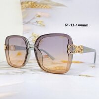 Mắt Kính Thời Trang Nữ - Kính Salvatore Ferragamo Nữ Ombre Trà Tràn Viền Cao Cấp SF701