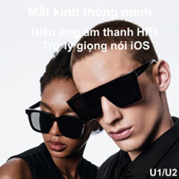 Mắt kính thông minh Bluetooth Sanag U1/U2, Âm thanh HIFI, Tròng kính, Kính râm trơn, Chống ồn, IPX4, Chính Hãng - WOW