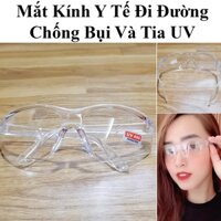 Mắt Kính Y Tế Đi Đường Chống Bụi Và Tia Uv Loại Tròn