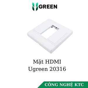 Mặt nạ âm tường HDMI, VGA, AV chính hãng UGREEN 20316
