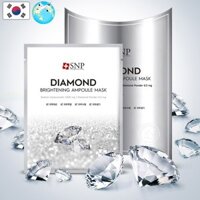 Mặt nạ Ampoule làm sáng kim cương Snp 10 chiếc Bộ làm trắng da Fair Skin Dưỡng ẩm Sản xuất tại Hàn Quốc Vận chuyển từ Hàn Quốc
