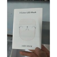Mặt nạ ánh sáng sinh học 3 chế độ đèn liệu pháp ánh sáng LED BEAUTY MASK Hàn Quốc